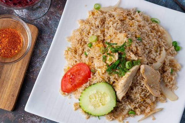 Basil Fried Rice.