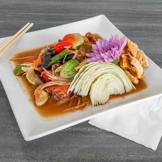 Som Tum Lao (Papaya Salad Lao Style)